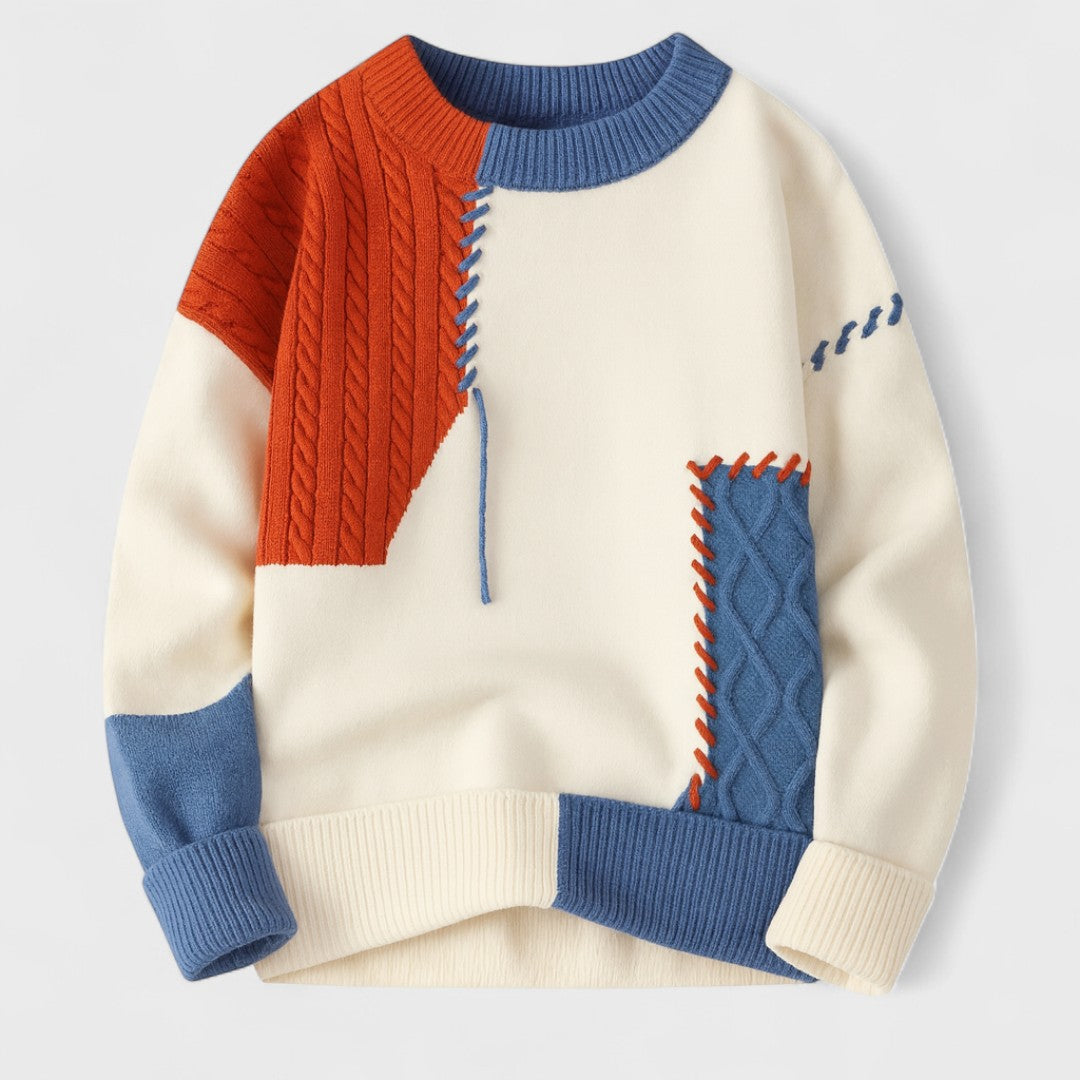 Artila | Maglione artistico a patchwork